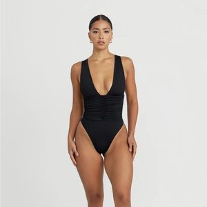 *NWT* Riot Swim - Echo One Piece in Black (Large)